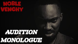 1 minute Dramatic Monologue  Revenge  Obsession  Betrayal  Noble Venchy actingmonologue [upl. by Sella]