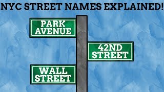 How Did The Streets Of New York Get Their Names [upl. by Ellemac]