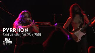 PYRRHON live at Saint Vitus Bar Oct 26th 2019 [upl. by Chastain]