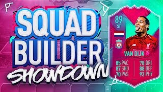 FIFA 19 SQUAD BUILDER SHOWDOWN STRIKER FUT BIRTHDAY VAN DIJK Position Change Virgil Van Dijk [upl. by Hnah800]