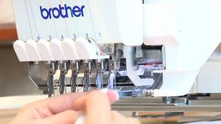 Stickmaschine Brother PR620 embroidery machine PR 620 PR620 [upl. by O'Toole]