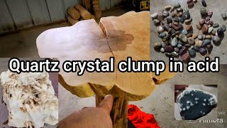 Making money 💰 for a smelting furnace and cleaning cool rocks in muratic acid [upl. by Lugar260]