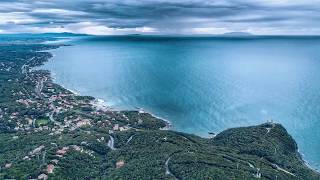 Video drone Epic Dalle colline livornesi a Quercianella DJI drone EPIC Livorno drone [upl. by Chen595]