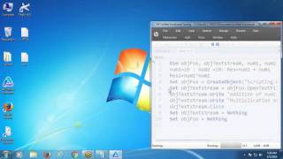 VBScript FileSystemObject Part 2 [upl. by Enirahtac]