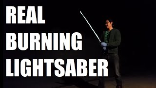 Real Burning Lightsaber from Star Wars  Sufficiently Advanced [upl. by Name]