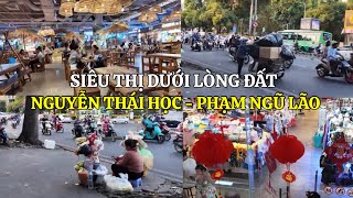 ĐƯỜNG PHỐ TRUNG TÂM SÀI GÒN NGÀY GIÁP TẾT SIÊU THỊ DƯỚI LÒNG ĐẤT HỒI SINH [upl. by Eimareg]