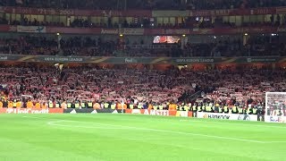 Arsenal London  1 FC Köln  Stimmung der FCFans im Emirates Stadium  Europa League 201718 [upl. by Arst]