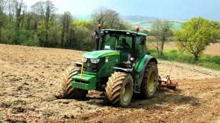 Subsoiling with John Deere 6140R  the Works [upl. by Estren]