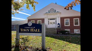 Lynnfield MA Town Meeting Nov 14 2022 [upl. by Hsuk]