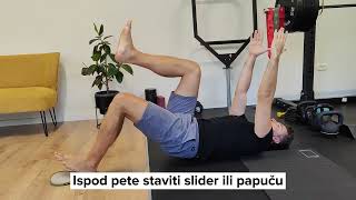 Hamstring slide eccentric [upl. by Nohsyar]