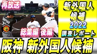 再放送【阪神タイガース】新外国人 調査レポート2022 メジャーFA 外野手 大砲候補か！？8人目の外国人は誰だ！？ トレイス・トンプソン選手 マイキー・マートック選手 ルイス・ブリンソン選手 [upl. by Zetroc]