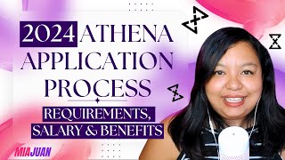 2024 Athena Application Process Salary Benefits and Qualifications [upl. by Urbani]