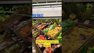 Walmart remodel is done shorts walmart [upl. by Ulrica438]