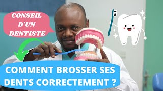 Comment se brosser les dents correctement Conseils dun dentiste [upl. by Ynots]