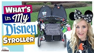 My Decked Out Disney Stroller  DISNEY HACKS amp Organization [upl. by Pilar989]