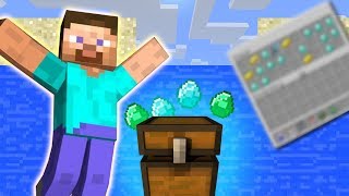 FOUND A UNDERWATER SECRET CHEST in Minecraft [upl. by Joette]