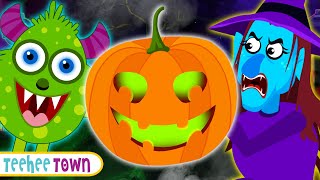 Midnight Magic Halloween Song  Spooky Scary Skeleton Songs For Kids  Teehee Town [upl. by Revolc778]