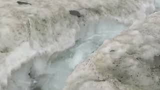 Neustift im Stubaital  Stubaier Gletscher Bereich Bergstation Eisgratbahn [upl. by Durwyn111]