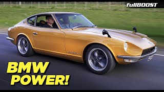 Datsun 240Z restoration with M Power  fullBOOST [upl. by Anaujait292]