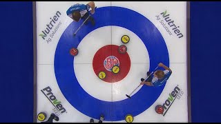 Alberta Provincial Curling Championship Mens SemiFinal Highlights [upl. by Bryana]