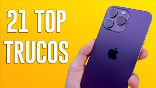 iPhone 14 Pro  21 TOP TRUCOS y TIPS [upl. by Yahiya777]