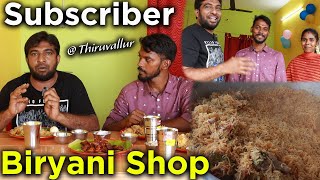 Subscriber Biryani Shop Opening Vlog  4 Kg Chicken Biryani in Gas Stove Explained  Jabbar Bhai [upl. by Isadora35]