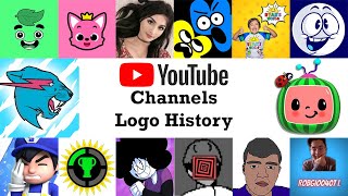 YouTube Channels Logo History [upl. by Sipple]