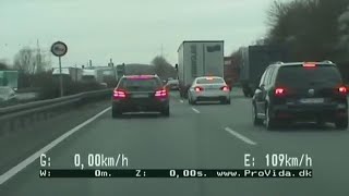 ProViDaEinsatz gegen Raser und Drängler auf der Autobahn [upl. by Amabelle637]