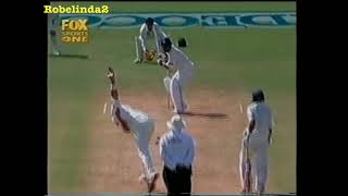 Virender Sehwag LBW by Virender Sehwag vs New Zealand 2003 [upl. by Ylnevaeh495]