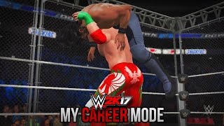 WWE 2K17 My Career Mode  Ep 82  quotSTEEL CAGE SURPRISEquot [upl. by Bondy950]