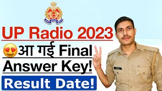 😍 UP Police Radio Operator Result Date 2024  UP Police Radio Operator Final Answer Key 2024 [upl. by Edholm]