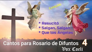 Cantos Católicos para el Santo Rosario de Difuntos Que los ángeles Resucitó y Salgan salgan [upl. by Otilegna319]