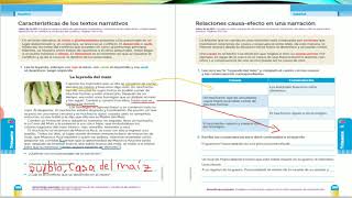 Características de los textos narrativos [upl. by Griselda907]