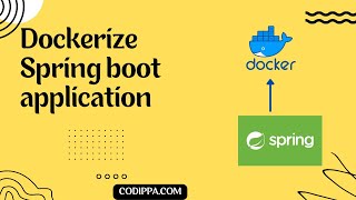 Dockerize spring boot application example from scratch  Run spring boot application in docker [upl. by Ewen]