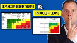 Risikobeurteilung oder Gefährdungsbeurteilung Was ist der Unterschied [upl. by Allx]