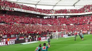 Stefan Kießlings Abschied in der BayArena mit Choreo und Uffta 12052018 [upl. by Nich]