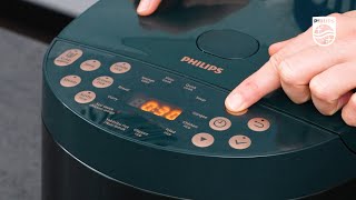 Philips Digital Rice Cooker 3000 Series HD4518 PhilipsRiceCooker [upl. by Rezal]