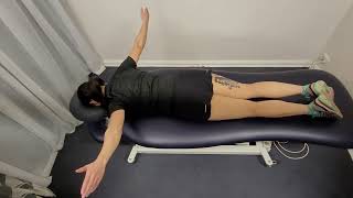 Prone Horizontal Abduction Full External Rotation [upl. by Alten]