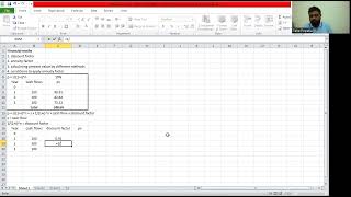 Financial maths 25th march 2024  discount factor annuity factor and present value [upl. by Nivag]