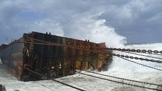 Mammoet Salvage  Wreck removal of a container ship in South Africa [upl. by Ayek]