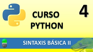 Curso Python Sintaxis Básica II Tipos operadores y variables Vídeo 4 [upl. by Ikkiv]