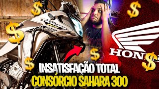 ðŸš¨Honda quotFERROUquot quem ta no CONSÃ“RCIO da XRE SAHARA 300 [upl. by Anertac735]