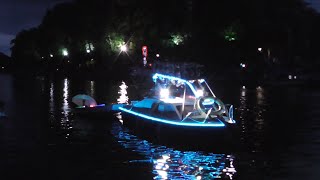 Evesham River Festival 2024 Night Boat Parade [upl. by Amuwkuhc]