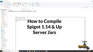 How To Compile A Spigot 1141 Server Jar 2019 Guide [upl. by Rebmeced]