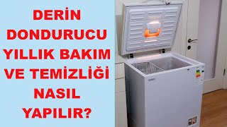 Derin dondurucu bakım ve temizliği nasıl yapılır [upl. by Rubinstein848]