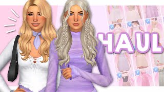 BEST CC FINDS  Sims 4 Custom Content Haul Maxis Match [upl. by Lukash803]