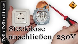 Steckdose anschließen  230V  Aber wie [upl. by Micco601]