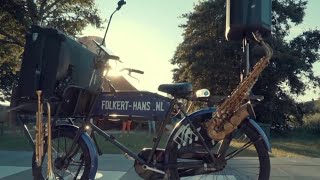 FolkertHans Tolsma CoronaProof MuziekFiets De Veenhoop 2020 [upl. by Llehsar924]