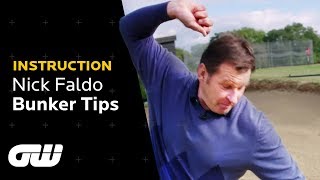 Bunker Shots Made Easy  Nick Faldo Bunker Tips  Instruction  Golfing World [upl. by Kasey]