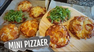 OPSKRIFT PÅ NEMME MINI PIZZAER │GODE TIL MADPAKKEN [upl. by Jeffcott]